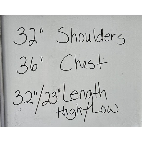 Wow Couture Orange Aztec Open Front Cardigan 100% Mohair Women's S Hi Lo Sweater - Picture 6 of 6